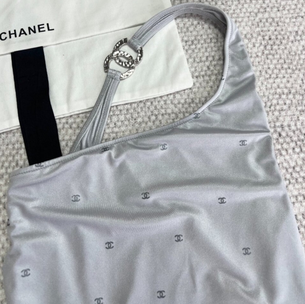 Chanel 2024 CC logo swimsuit - Picture 2 of 16